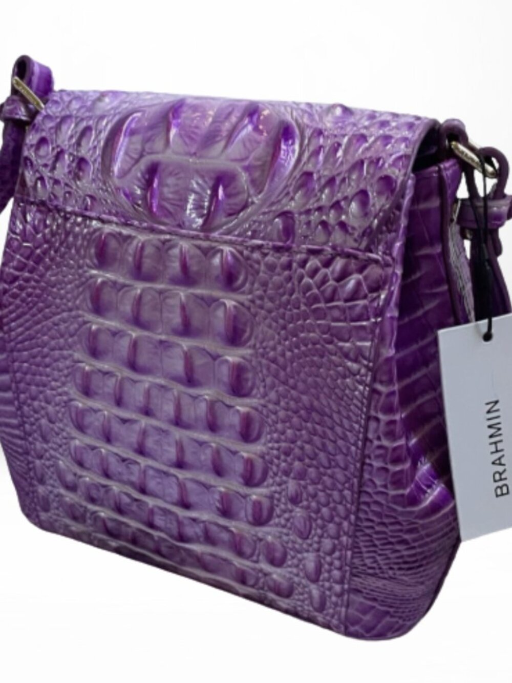 Brahmin Margo Crossbody in Lilac Essence Melbourne — New With Tags - Picture 3 of 10